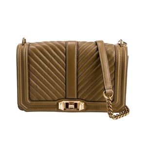 SALE🚨 🪩 Rebecca Minkoff Quilted Crossbody Bag - Gold Hardware